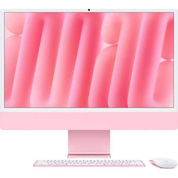 Komputer Apple iMac 24 M4 / 16 GB / 512 GB / 10R GPU / Różowy (MWV53ZE/A)
