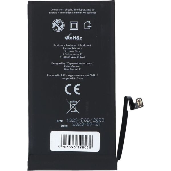 Bateria BLUE STAR HQ bateria do IPHONE 12 / 12 Pro 2815 mAh