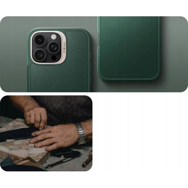 Spigen Spigen Cyrill Kajuk MagSafe, forest green - iPhone 16 Pro Max