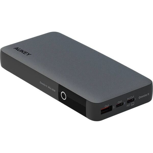 Aukey Powerbank Aukey PB-Y43, 20000mAh, 65W PD (czarny)