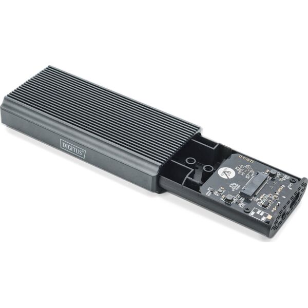 Obudowa USB 4.0 Typ C na dysk SSD M.2 NVMe 40 Gbps aluminiowa, beznarzędziowa
