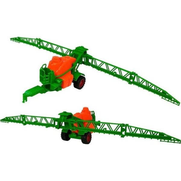 Zestaw Autek Farmerskich Opryskiwacz Prasa LEAN Toys