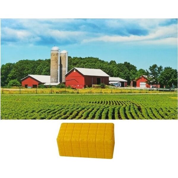 Zestaw Autek Farmerskich Zgrabiarka Prasa LEAN Toys