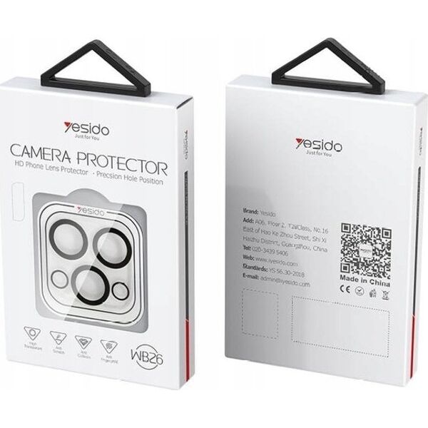 Yesido yesido Lens Protector WB26 iPhone 15 / 15 Plus