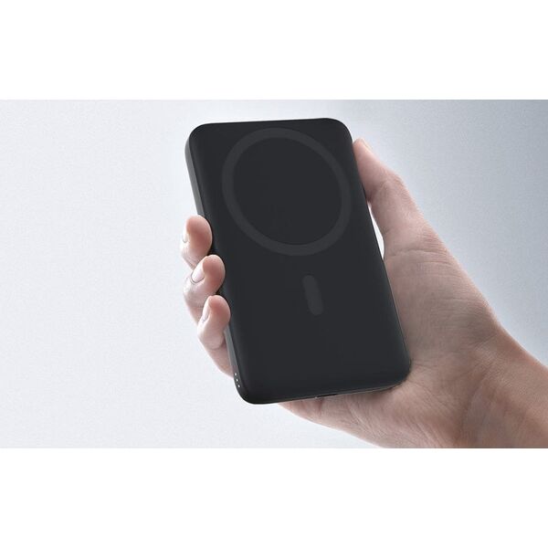 Aukey Powerbank magnetyczny Aukey PB-MS01, 6700mAh, 15W (czarny)