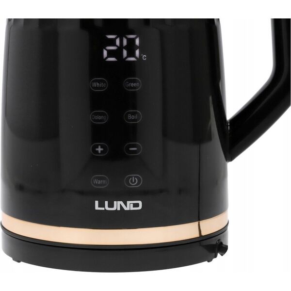 Czajnik Toya LUND ELECTRIC KETTLE 1.7L TEMP. REG. BLACK