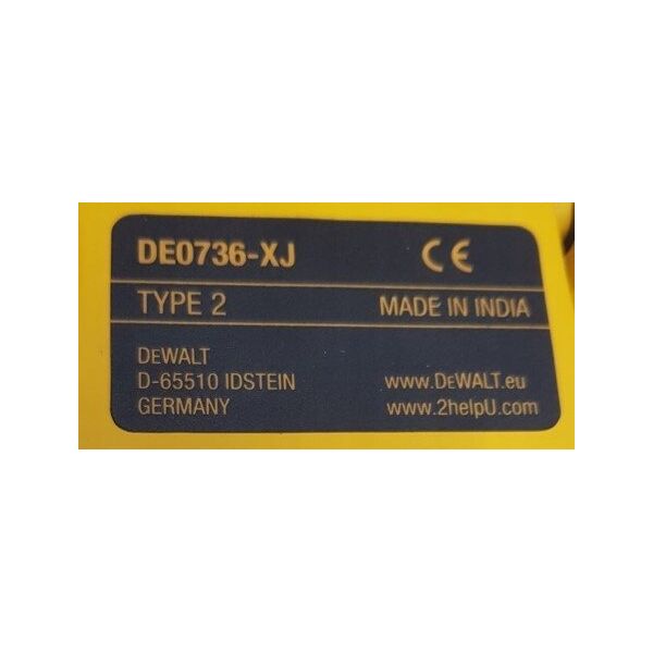 Dewalt DEWALT Akcesoria do laserów budowlanych (aluminiowy statyw trójnożny - przedział wysokości 107 do 173 cm) - DE0736-XJ