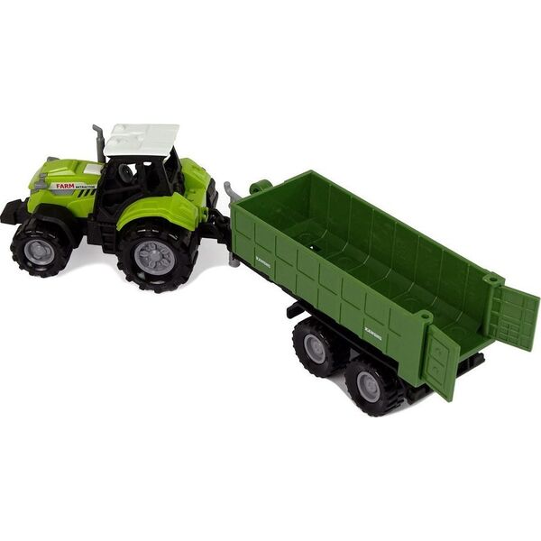 LeanToys Trakor z przyczepą