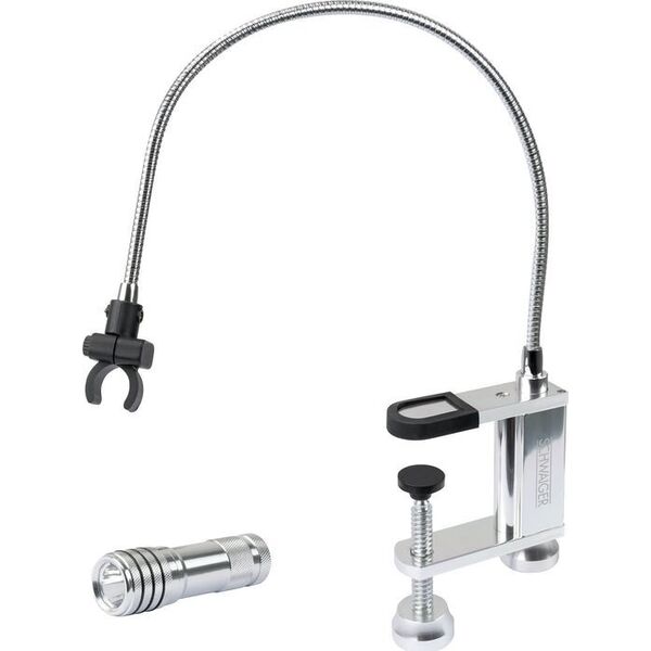 Schwaiger Schwaiger Grillleuchte 1 Strahler LED 0,5W ασημί 13335851 4004005037371