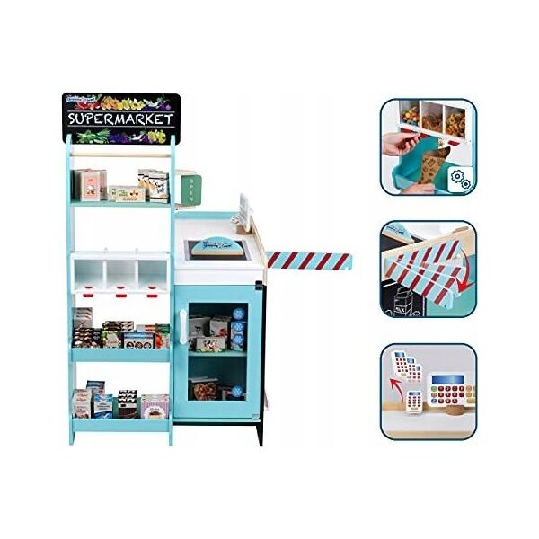 Theo Klein Theo Klein supermarket wood, shop