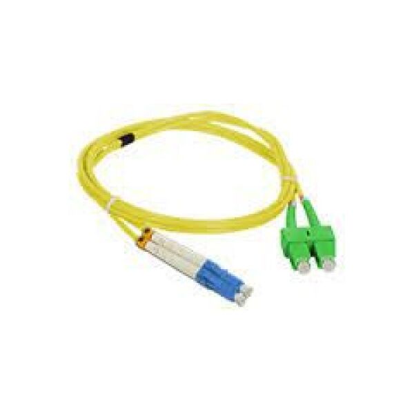 Alantec FO Patch cord SC/APC-LC duplex SM 9/125 1.0m (FOC-SCALC-9SMD-1)