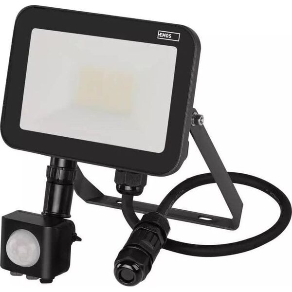 Προβολέας Emos Προβολέας LED Emos Profi PIR ZS2722 20W 2200lm 4000K IP65 Αισθητήρας κίνησης PIR μαύρο 12523207 8592920105825