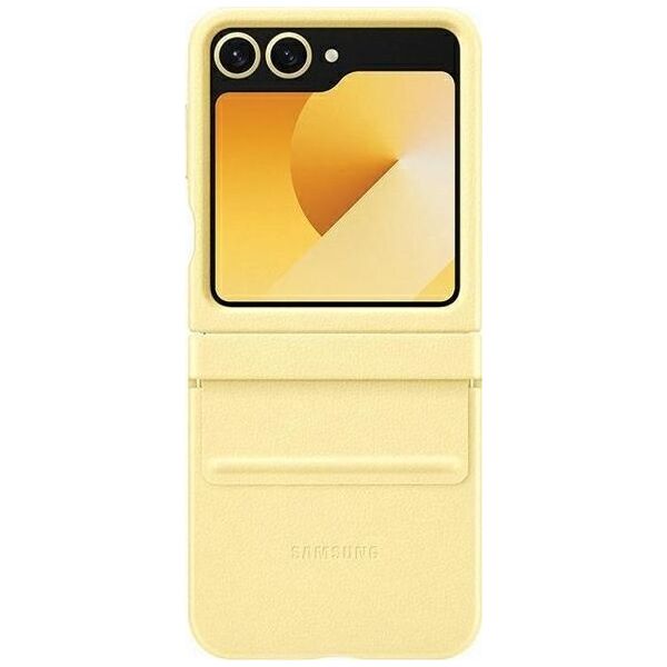 Samsung Samsung Flap Eco-Leather Case Z Flip 6 żółty