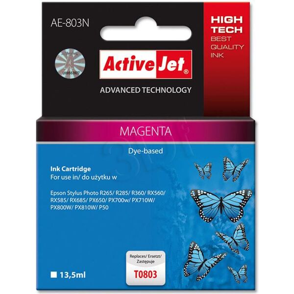 Tusz Activejet tusz AE-803N / T0803 (magenta)