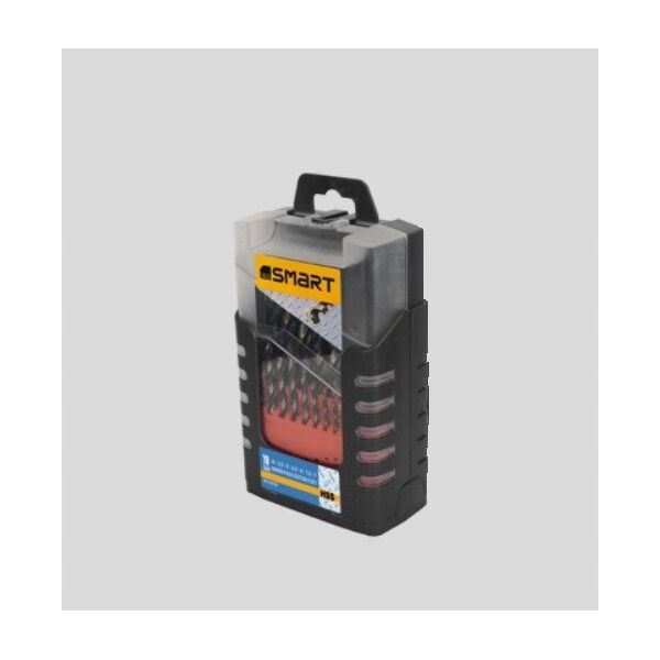 Wiertło Smart komplet wierteł hss do metalu 19 szt. SM-11-KPL19