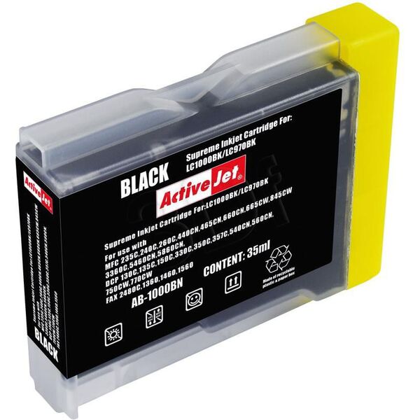 Tusz Activejet tusz AB-1000BN / LC1000BK (black)