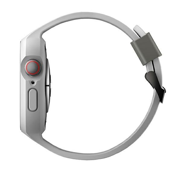 Belt + case UNIQ Monos 2in1 Apple Watch 4/5/6/7/8/9/SE 44/45mm gray/chalk grey