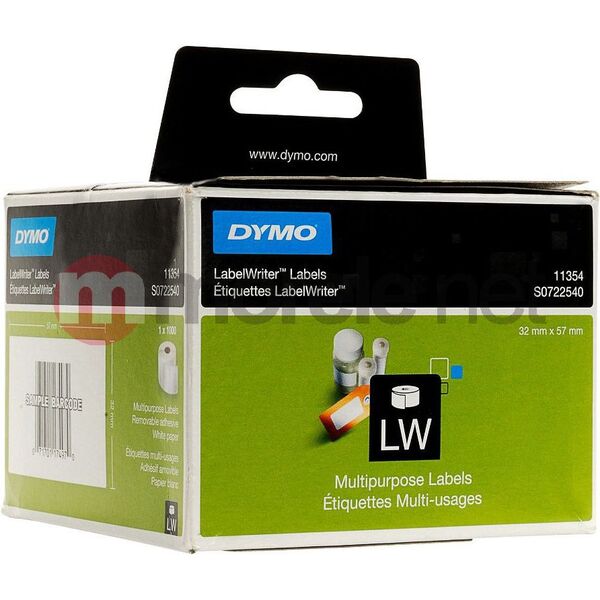 Dymo taśma S0722540 (black on white)