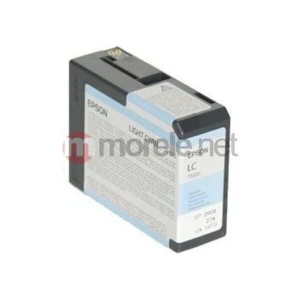 Tusz Epson Wkład atramentowy Stylus do 3800 light cyan (80ml) (C13T580500)