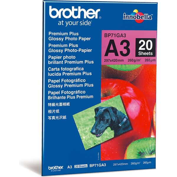 Brother Papier fotograficzny do drukarki A3 (BP71GA3)