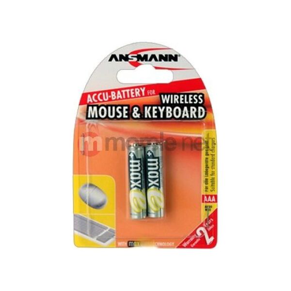 Ansmann Akumulator MaxE AAA / R03 800mAh 2 szt.
