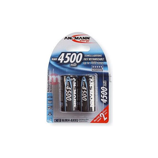 Ansmann Akumulator C / R14 4500mAh 2 szt.