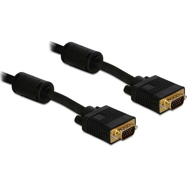 Kabel Delock D-Sub (VGA) - D-Sub (VGA) 15m czarny (84015)