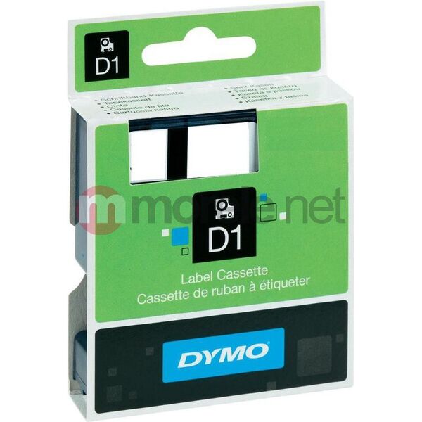Dymo taśma S0720590 (black on green) typ D1