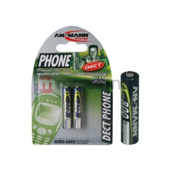 Ansmann Akumulator Phone AAA / R03 800mAh 2 szt.