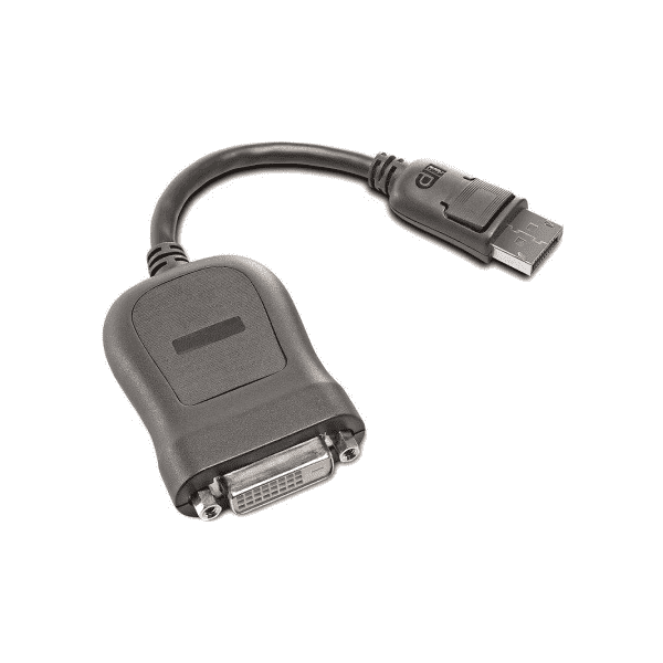 Adapter AV Lenovo DisplayPort - DVI-D czarny (45J7915)