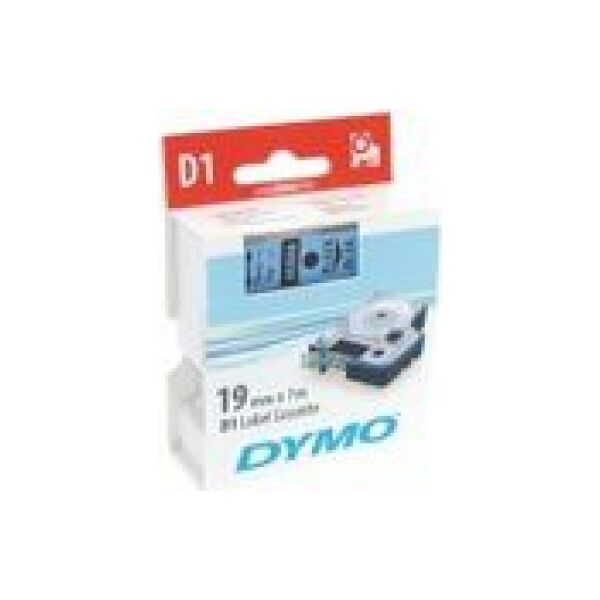 Dymo taśma D1 niebieska 45806 (S0720860) nadruk czarny