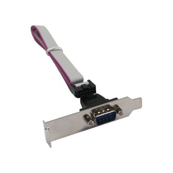 USB 9 pin - DB-9, 0.25m, Szary (33208)