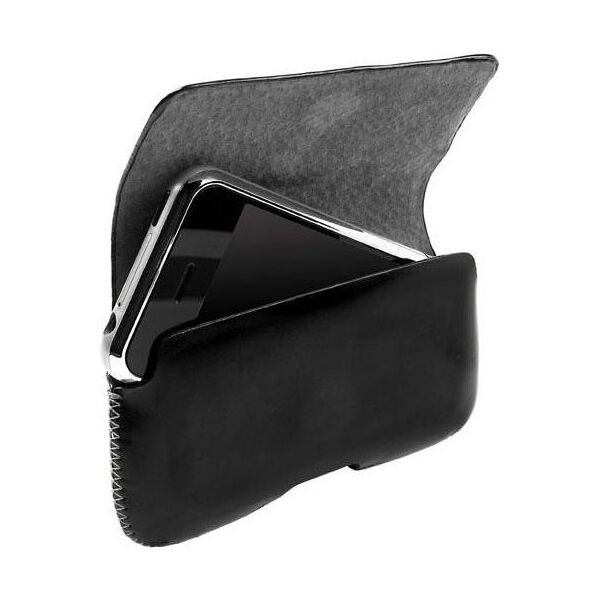 Krusell Etui HECTOR Rozmiar XL czarne poziome (95532)