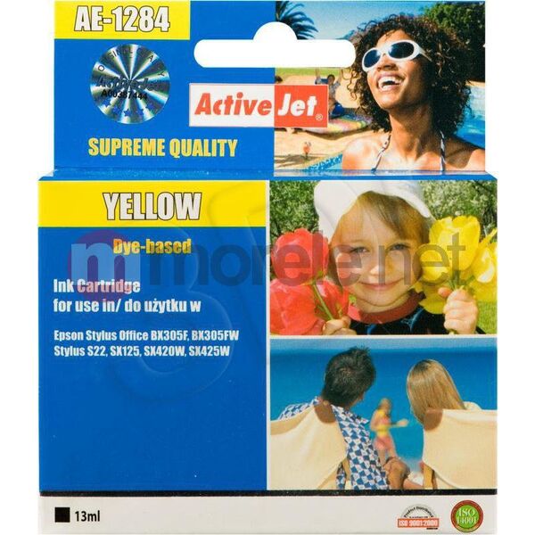 Tusz Activejet tusz AE-1284N Yellow (T-1284)