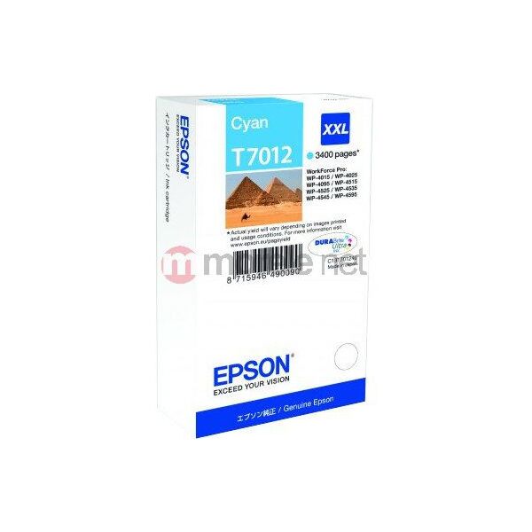 Tusz Epson tusz T7012 (C13T70124010) Cyan