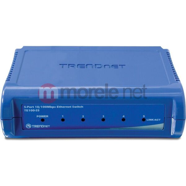 Switch TRENDnet L2 5x10/100 Desktop TE100-S5