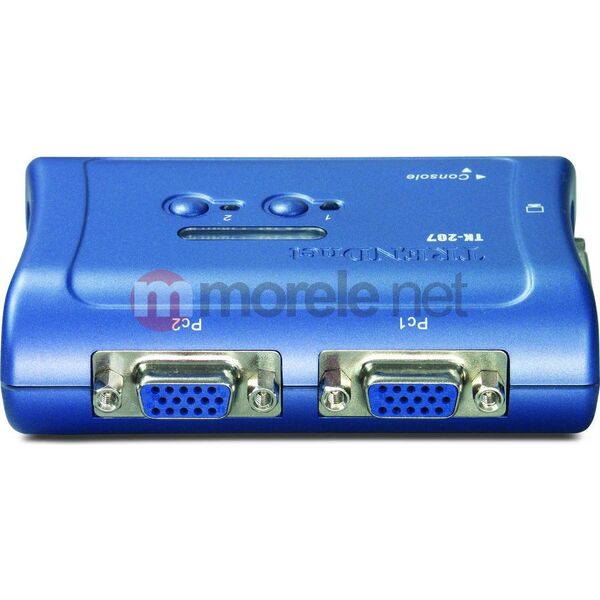 Przełącznik TRENDnet towar w Sosnowcu - Przełączniki KVM i Kable [TRENDnet] 2xK/V/M 2048x1536 USB 2xCables TK-207K () - Morelenet_432662