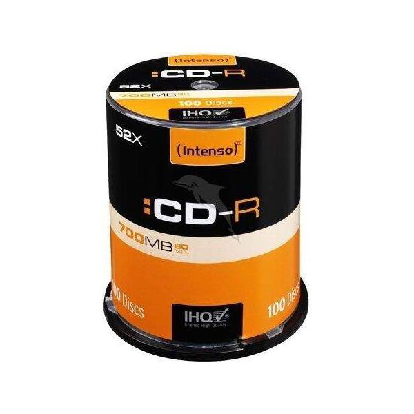 Intenso CD-R 700 MB 52x 100 sztuk (1001126)