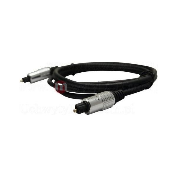 Kabel Maclean Toslink - Toslink 5m srebrny (MCTV5495,0m)