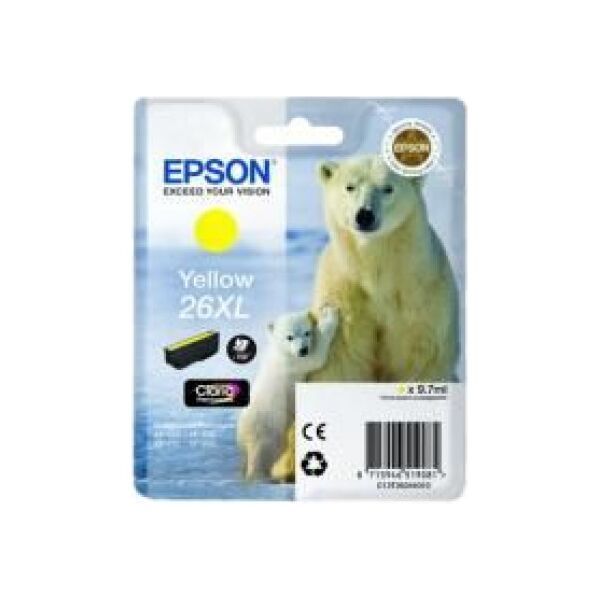 Tusz Epson tusz C13T26344010 nr 26 (yellow)