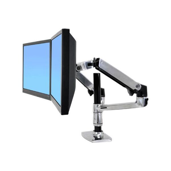 Ergotron Uchwyt biurkowy na 2 monitory do 24" LX Dual (45-248-026)