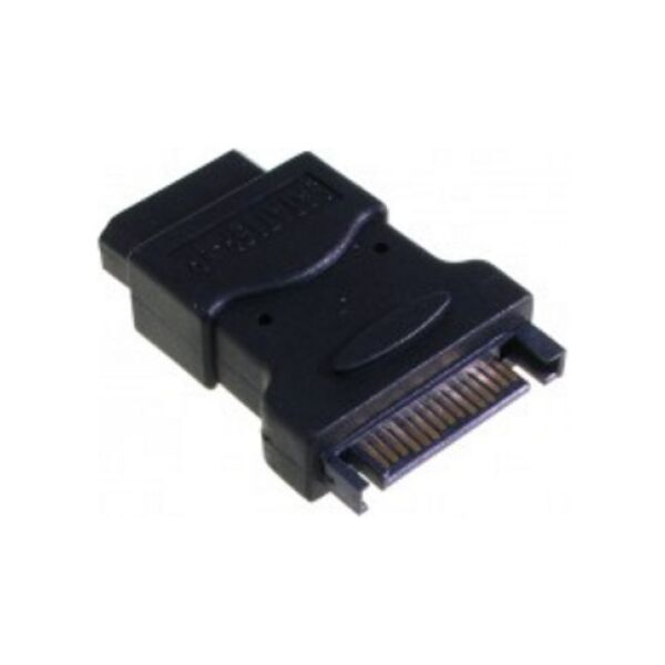 InLine Molex - SATA, Czarny (29677)