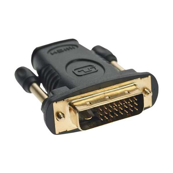 Adapter AV InLine HDMI - DVI-D czarny (17660P)