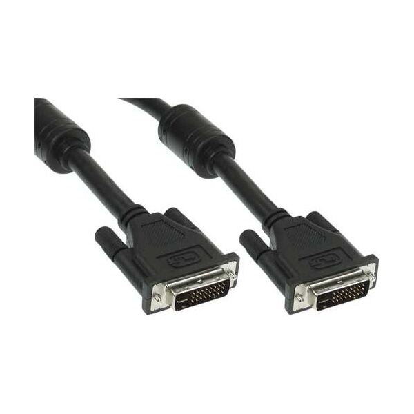 Kabel InLine DVI-I - DVI-I 1.8m czarny (17791)