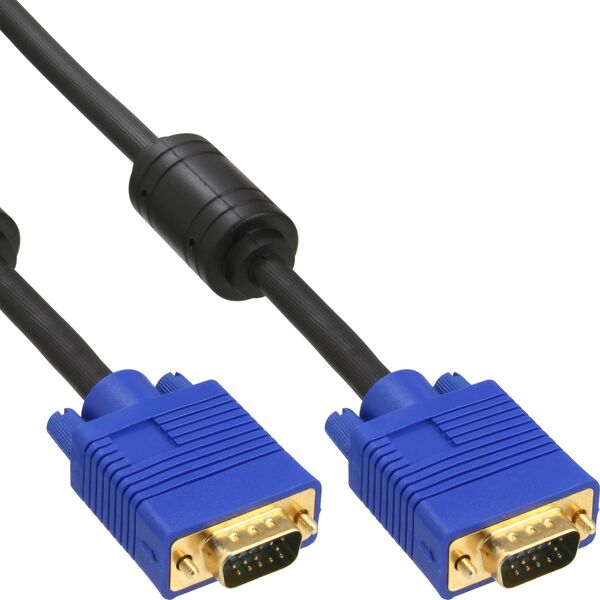 Kabel InLine D-Sub (VGA) - D-Sub (VGA) 1.5m niebieski (17715S)