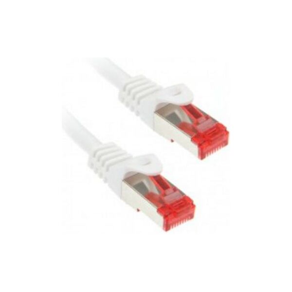 InLine Patchcord, Cat.6, S/FTP, 0.5m, biały (76450W)