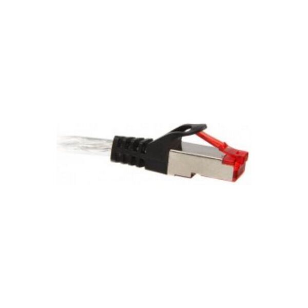 InLine Patchcord, Cat.6, S/FTP, 0.5m, przeźroczysty (76450T)