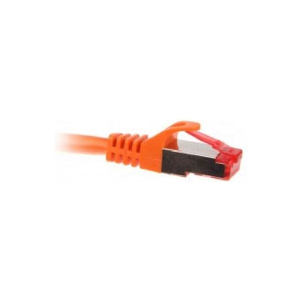 InLine Patchcord, Cat.6, S/FTP, 1m, pomarańczowy (76411O)