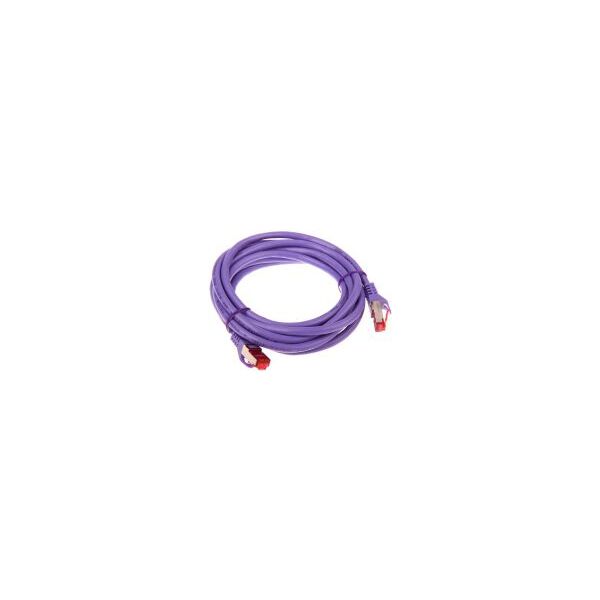 InLine 3m Cat.6 kabel sieciowy 1000 Mbit RJ45 - fioletowy (76403P)