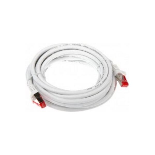 InLine Patchcord, Cat.6, S/FTP, 5m, biały (76405W)